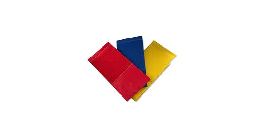 Bluedot hihanauha 3" leveä, punainen