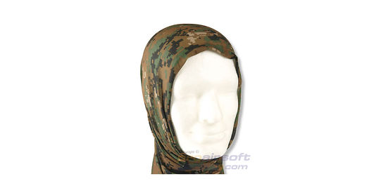 Mil-Tec Neck Tube Digital Woodland