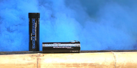 Enola Gaye Smoke Grenade Blue