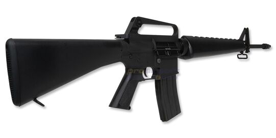 G&P Colt M16 Vietnam sähköase – metalli, musta - G&P Colt M16 Vietnam täysmetallinen M16A1 airsoft-sähköase