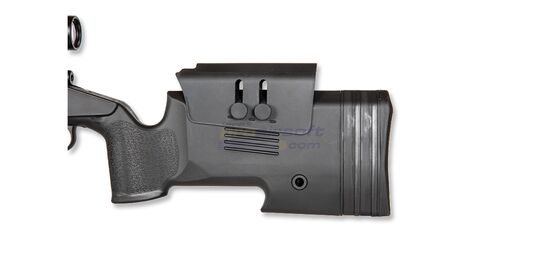 Specna Arms SA-S02 Core High Velocity tarkkuuskivääri, musta - Säädettävä poskipakka ylhäällä