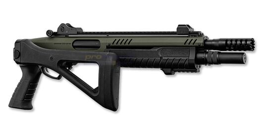 Bo Manufacture Fabarm STF/12-14" Compact kaasutoiminen haulikko, Oliivi