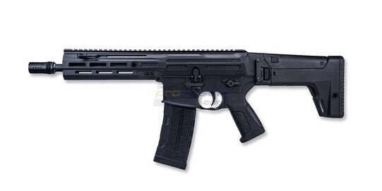 ASG FLCN 5.56 M95 sähköase – MOSFET, ETU, M-LOK Sportline - Moderni AR-tyylinen airsoft sähköase sivulta