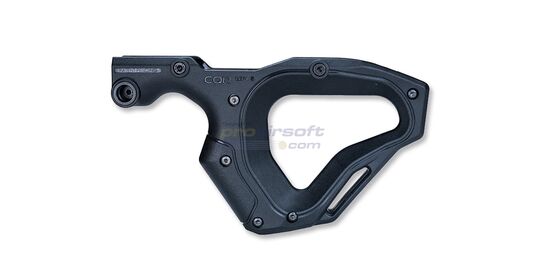 ASG/Hera Arms CQR Gen2 etukahva, musta  - ASG / Hera Arms CQR Gen2 etukahva – musta, ergonominen airsoft-kahva Picatinny-kiinnityksellä