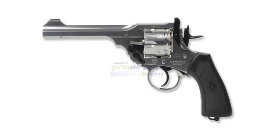 Borner Webley Revolver 4.5mm BB CO2, Silver