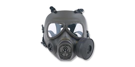 Diablo kaasunaamarimaski, vihreä