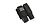 Enola savuheitteiden tasku (2kpl), musta