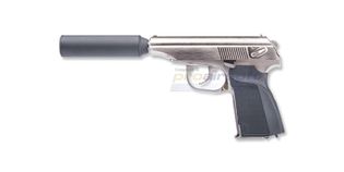 WE Makarov GBB, Metal Silver