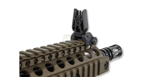 Specna Arms Daniel Defence Mk18 P26 Prime HAL ETU Chaos Bronze, hiekka