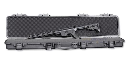 Rantech Plastic Gun Case 125x29x13cm, Black