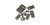 Mil-Tec 9 pcs Buckle Set,Green