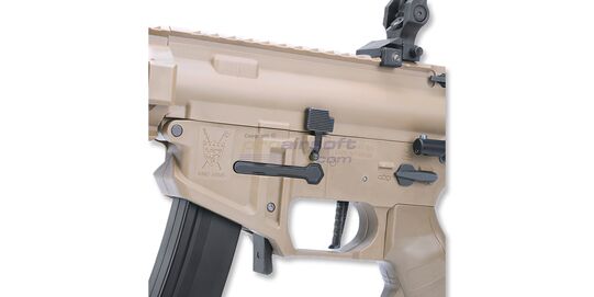 King Arms PDW 9mm SBR Shorty sähköase, hiekka