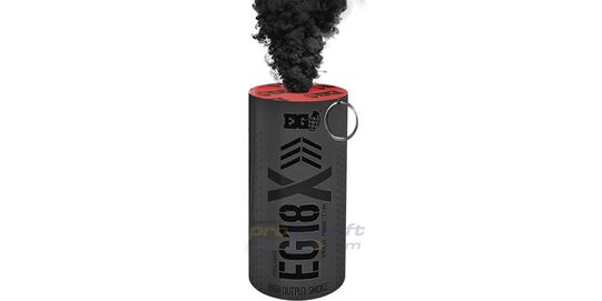 Enola Gaye EG18X savuheite, musta