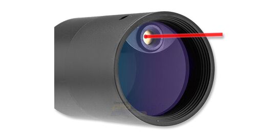 RTI Rifle Scope 2.5-10X40 With Integrated Laser
