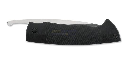Walther FFK taittoveitsi - Suljettu Walther FFK taittoveitsi, jossa näkyy Piedmont-vipu ja G10-kahva