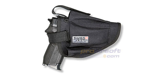 Swiss Arms vyökotelo lipastaskulla, musta