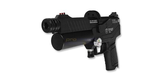 Hatsan Velox T50 PCP Rubber Ball Pistol, Black