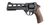 Bo Manufacture Chiappa Rhino 60DS CO2 revolveri, musta