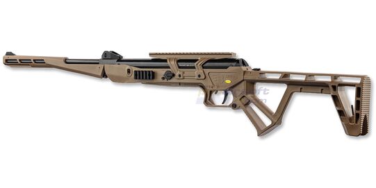 Black Bunker BM8 Survival 4.5mm ilmakivääri, hiekka - Hiekan värinen taittuva selviytymiskivääri 4.5mm kaliiperissa
