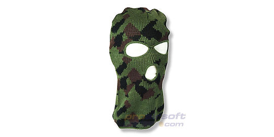 Mil-Tec 3 Hole Winter Balaclava Camo