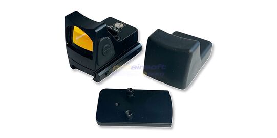 Bluedot RMR punapistetähtäin  - Bluedot RMR punapistetähtäin varusteineen, tähtäinsuoja, asennuslevy