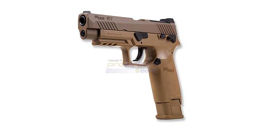 Sig Sauer P320 M17 Proforce kaasupistooli, metalli, hiekka