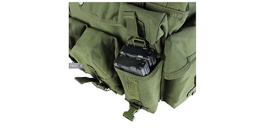 Condor chestrig 7 taskua, vihreä