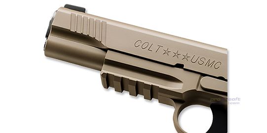 Marui M45A1 blowback kaasupistooli, hiekka