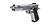 Cybergun Dueller Prismatic CO2 pistooli, metalli hopea