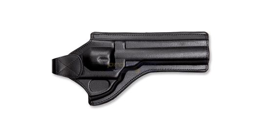 Strike Systems vyökotelo revolverille, Dan Wesson 715 6"/8", nahkaa, musta