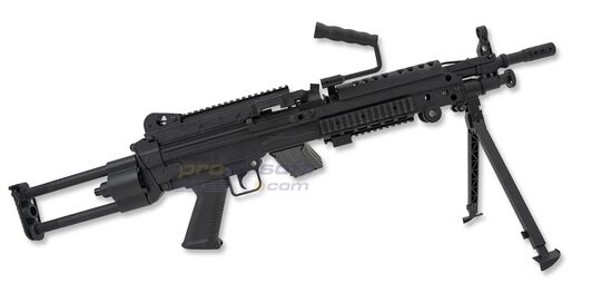 Cybergun FN M249 Para konekivääri, musta