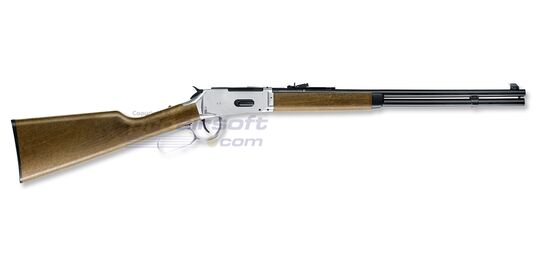 Umarex Cowboy Lever Action CO2 4.5mm Air Rifle, Silver