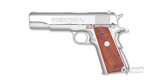 Cybergun Colt Mk IV/Series ´70 GBB Silver