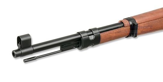 Mauser Kar K98 jousitoiminen kivääri (hylsyillä), puutukki